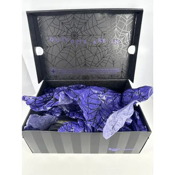 Dr. Martens Wednesday Adams Corran Loafers Womens 7 Black Leather EU38 - Picture 9 of 9